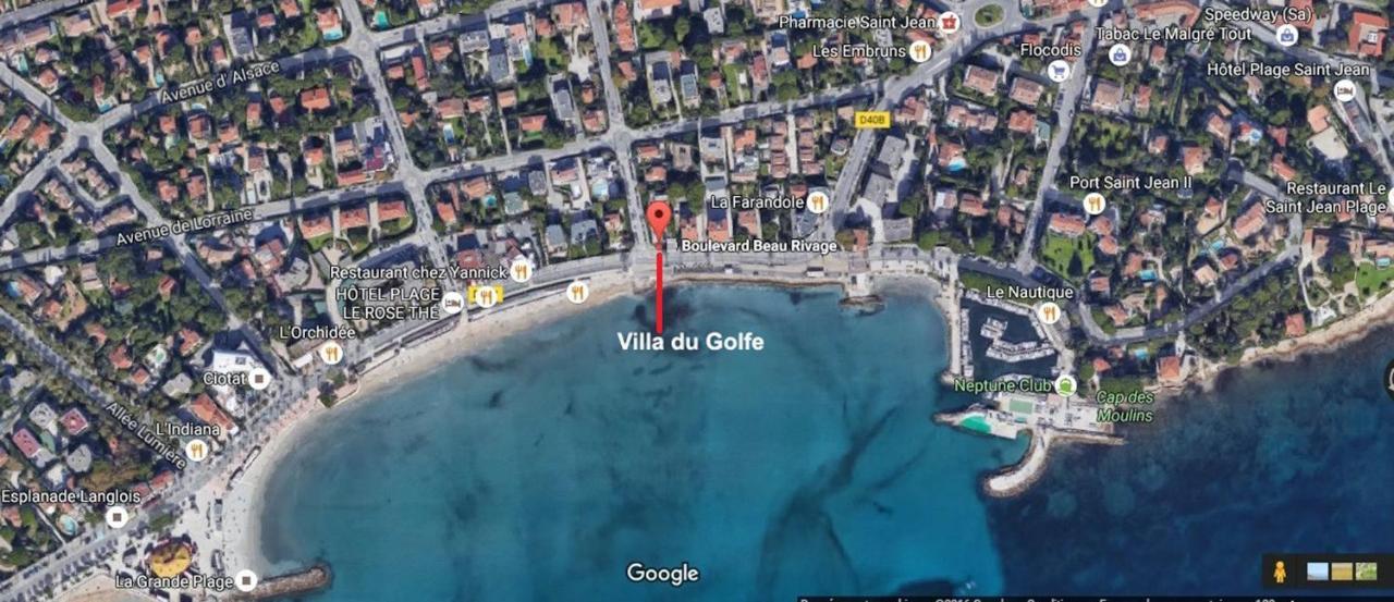 Villa Du Golfe - Studio Saint Jean Ла Сиота Екстериор снимка